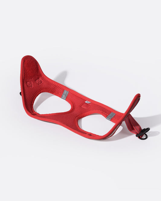 OxyMesh Velcro Step-in Harness and Leash Set - Reindeer