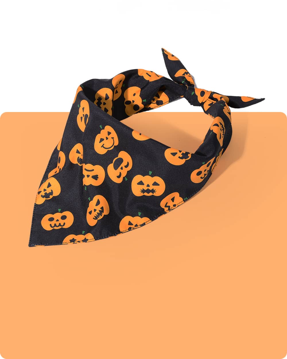 Halloween Dog Bandana - Pumpkin