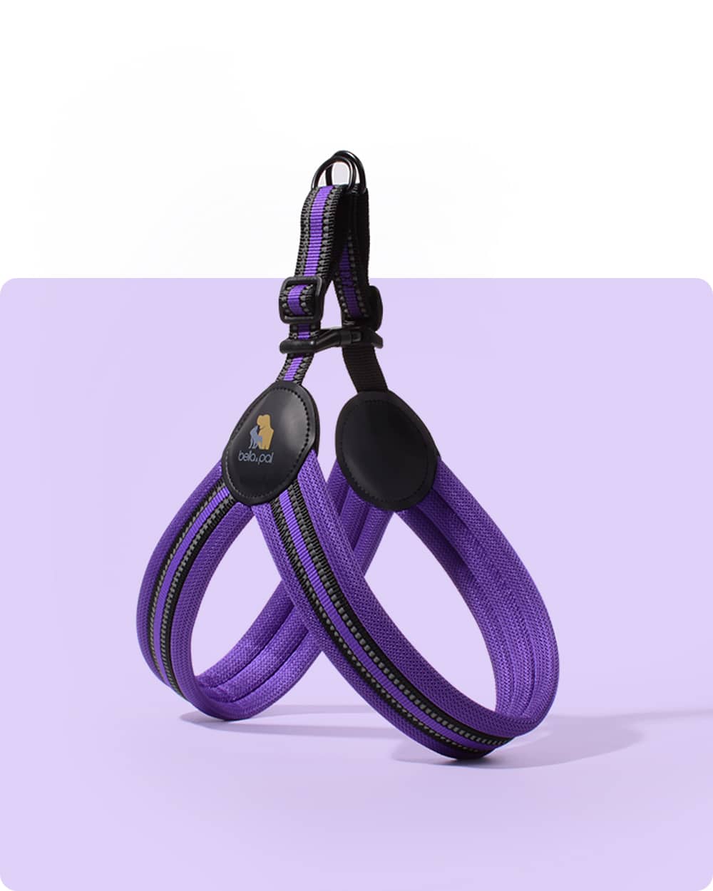 Simply Go Step-in Dog Harness - Violet - stringsmall