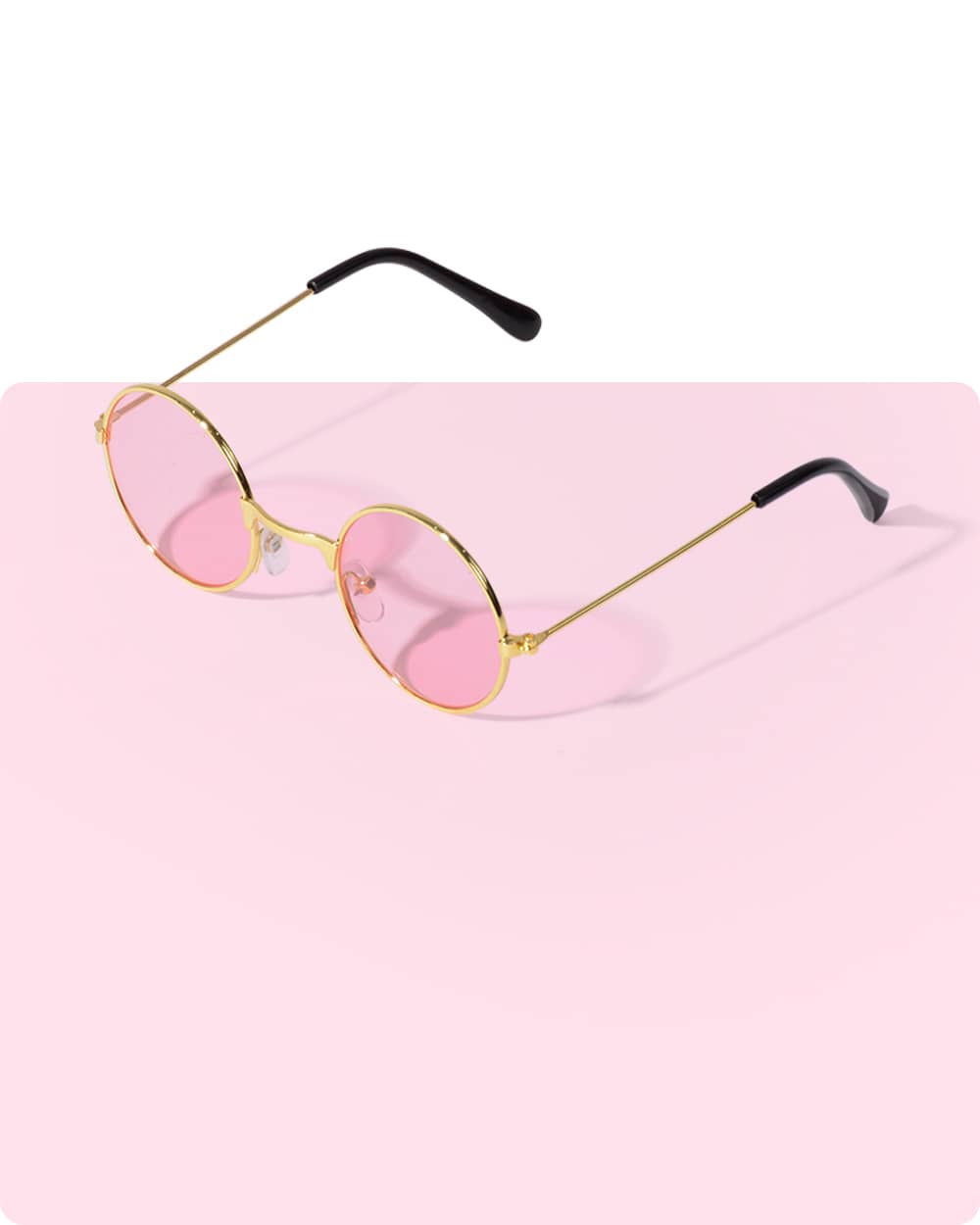 Tinted Lens Dog Glasses - Pink