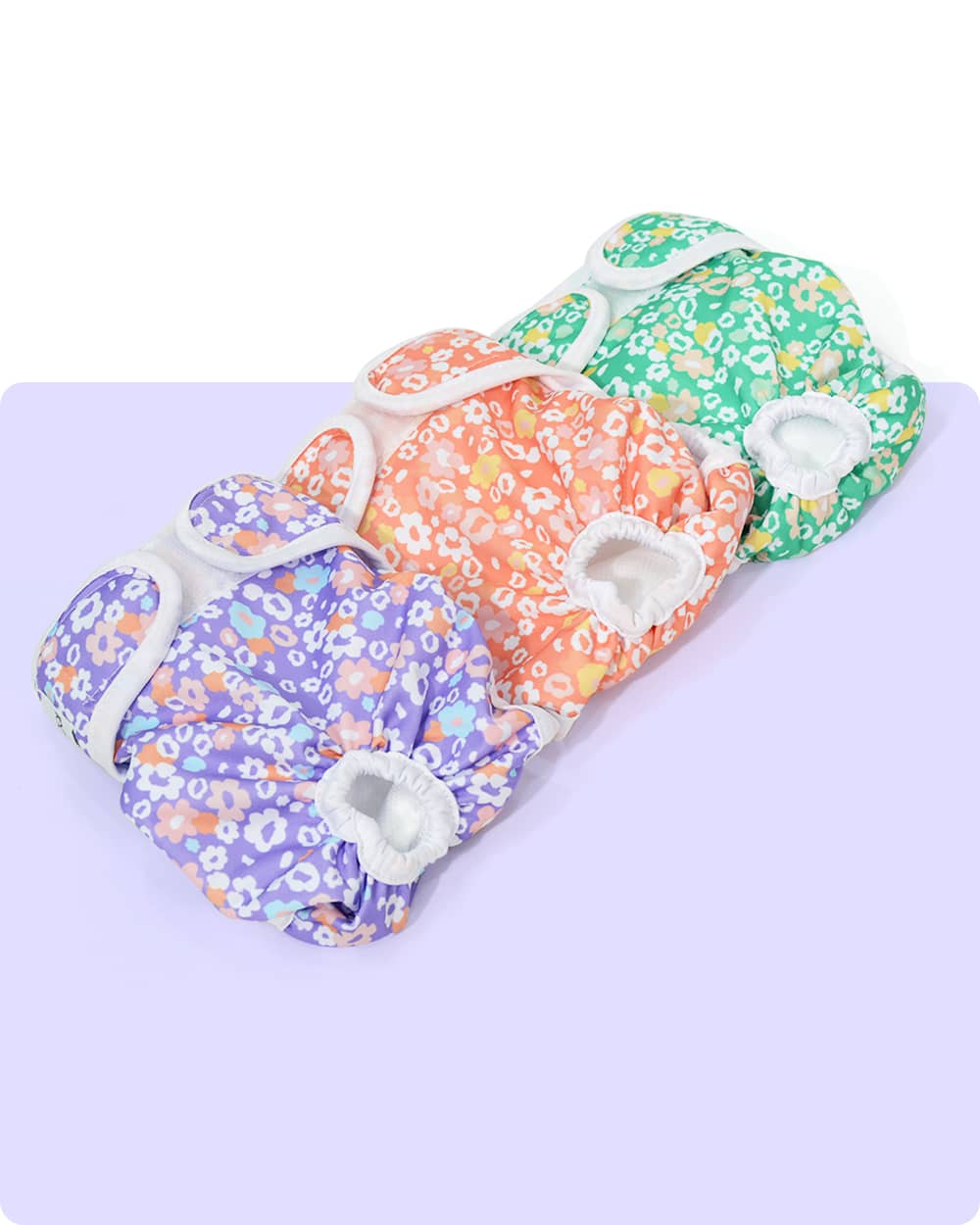 Washable Female Dog Diapers - 3 Pack