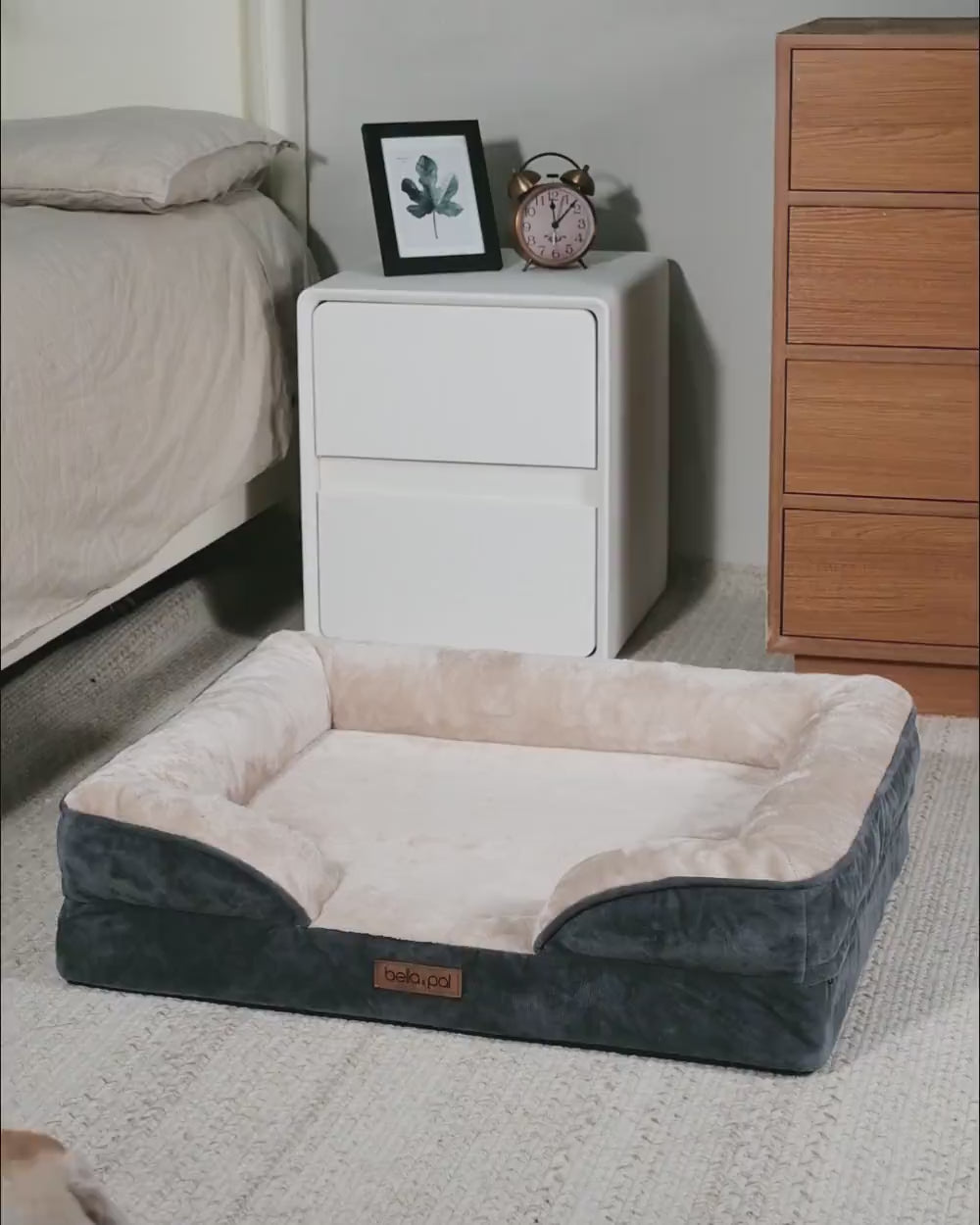 Orthopedic Dog Bed - Canyon Grey