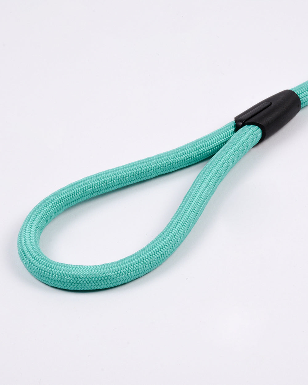 Nylon Rope and Ball Tug Toy With Loop - Orange Green