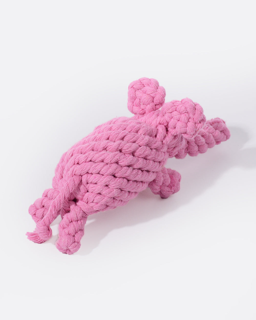 動物設計棉繩狗玩具 - 大象