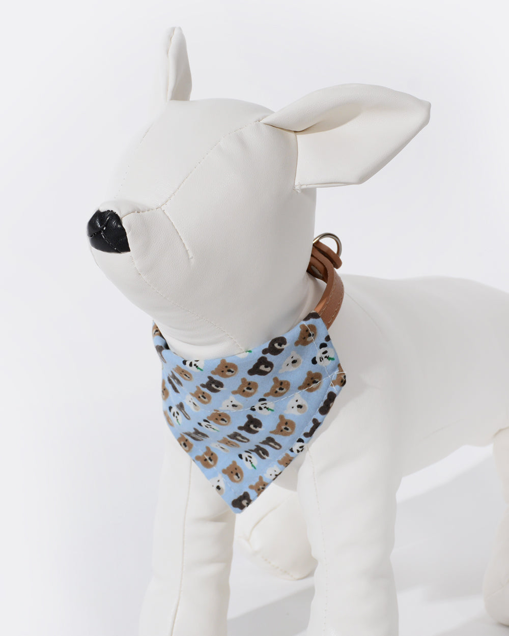 Reversible Dog Bandana with Collar - Bear Party