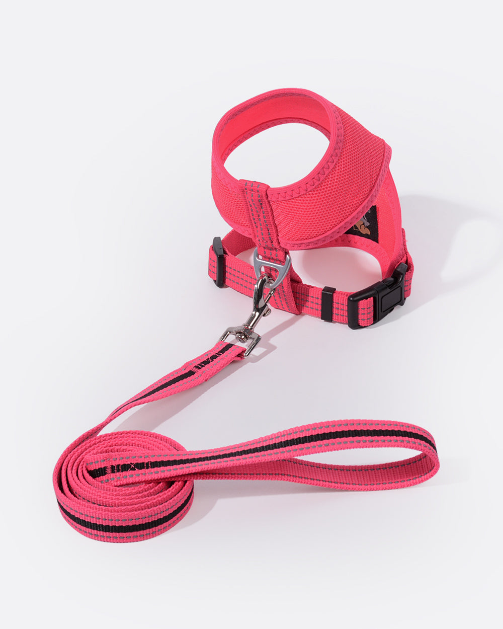 Simply Soft Harness and Leash Set - Rose Pink