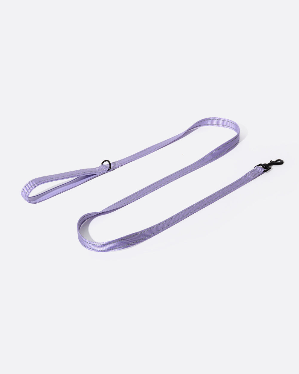 簡約柔軟反光牽引繩 - 薰衣草紫