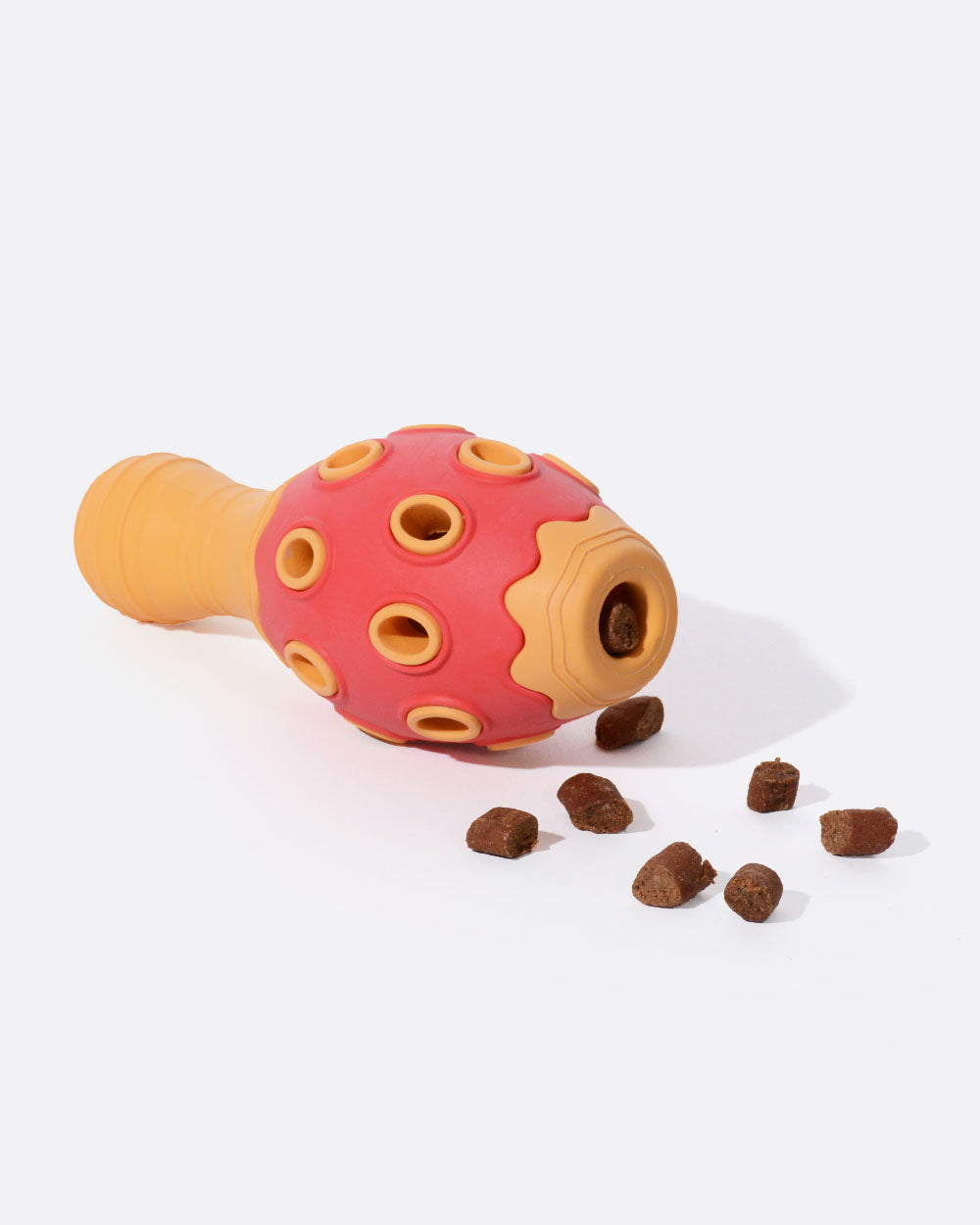 Treat Dispensing Dog Toy with Bell Sound - Bowling